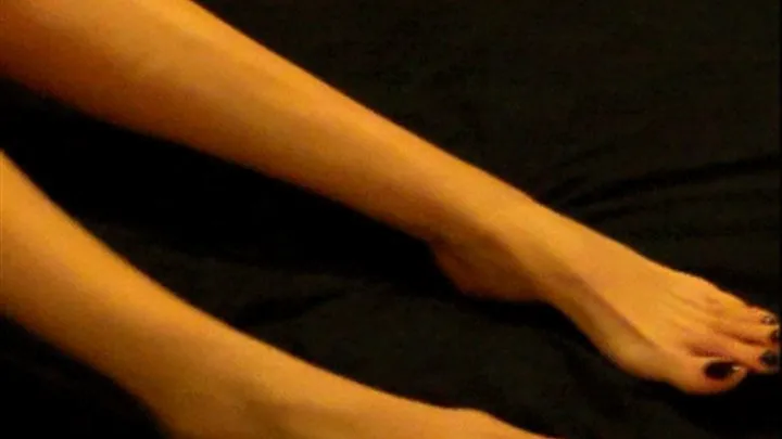 Gabby's sexy long toes