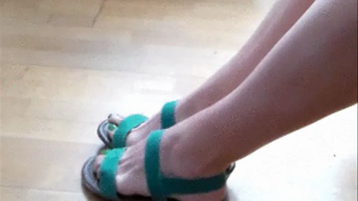 Gabby Green Sandal Dangle