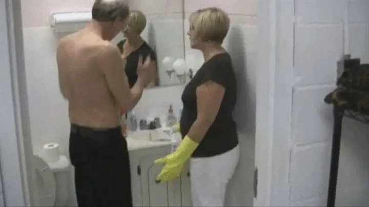 RUBBER GLOVES HOUSEWIFE PART 1