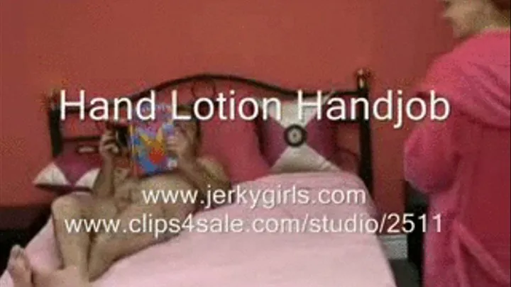 HANDLOTION HANDJOB PART 1