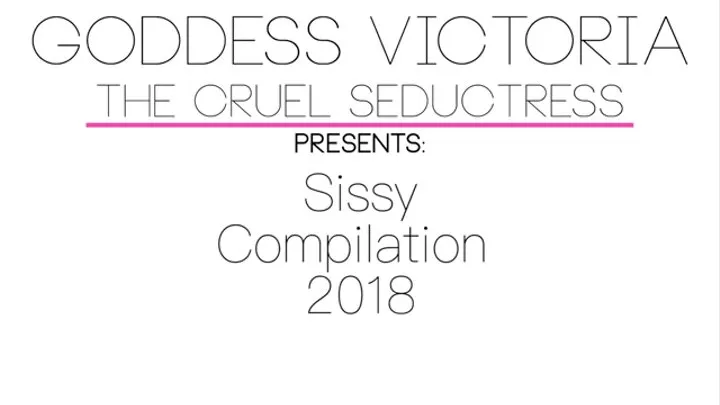 Sissy Compilation 2018