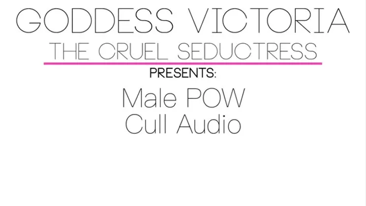 Male POW Cull MP3