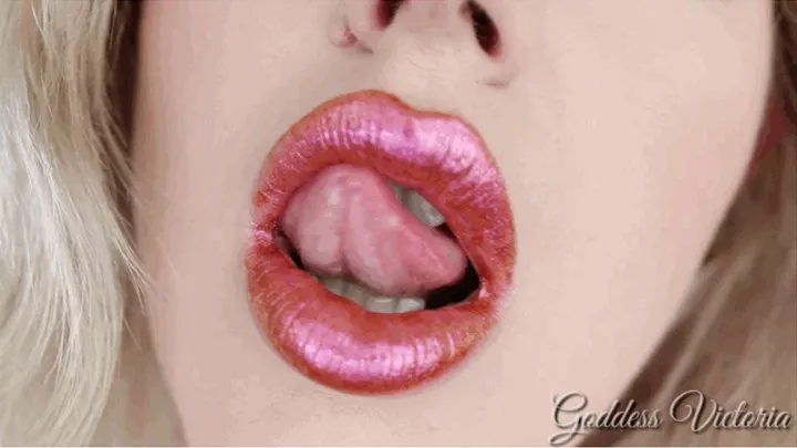 Metallic Red/Gold Lippy Quickie