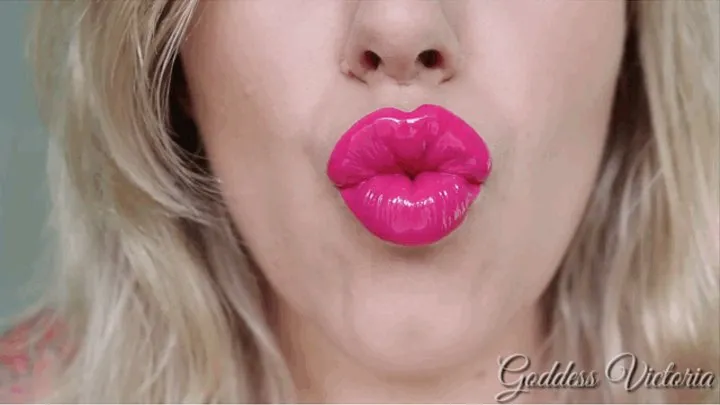 Squeaky Hot Pink Kisses