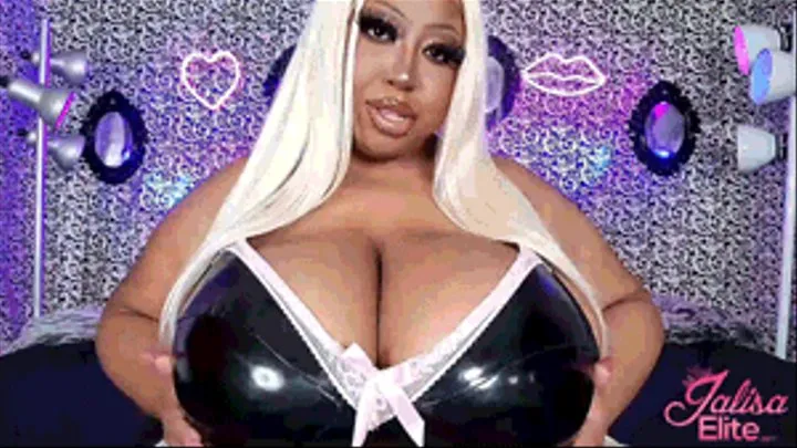 Plump and Shiny Bimbo Lips and Tits