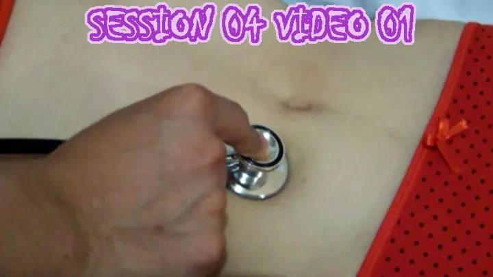 Fantasy of Paula Session 04 Video 01 belly exam