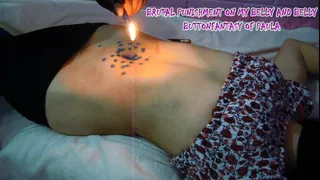 Brutal punishment on my belly and belly button Fantasy of Paula S57V04 AVI