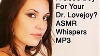 ASMR Whisper Fetish Are You A Good Boy For Dr. Lovejoy?