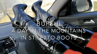 Bupshi - a day in the mountains in stiletto boots