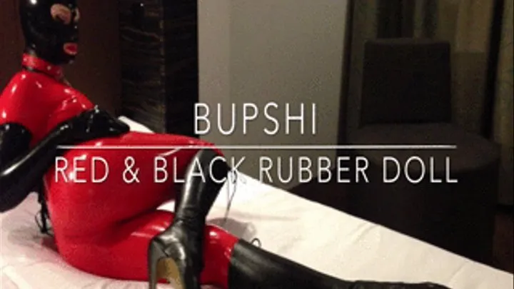 Red & black rubber doll - full version