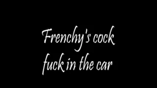 In car cock fuck