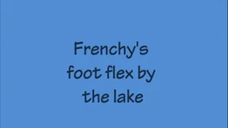 Foot flex by the lake HD.