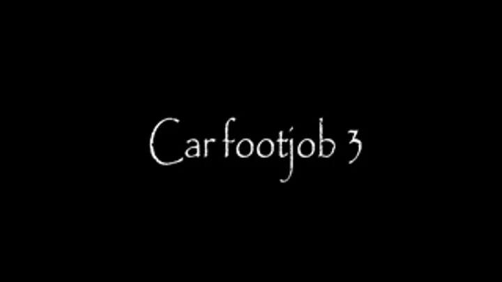 Car footjob3