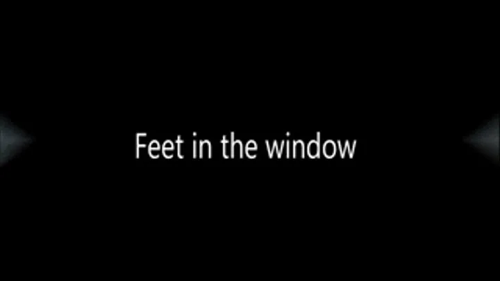 Feet in the car window HD.