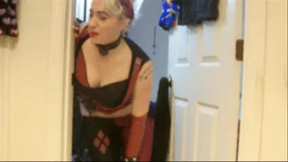 Harley Cleans the Bathroom