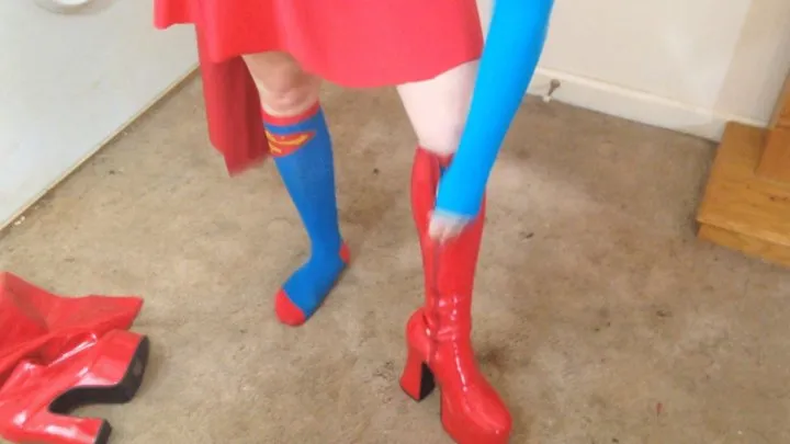 Supergirl Becomes Super BIMBO SLUT Harley