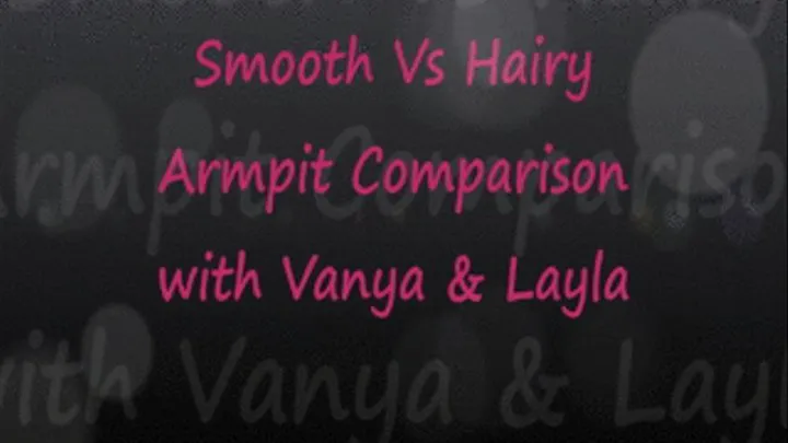 BBW Smooth Vs Hairy Armpit Comparison