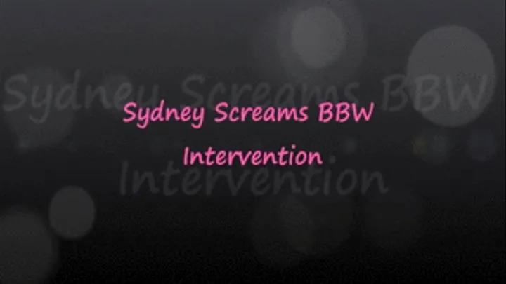 Sydney Screams BBW Intervention - 1080x720