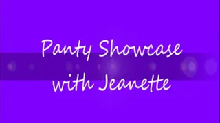 Panty Fetish With Jeanette