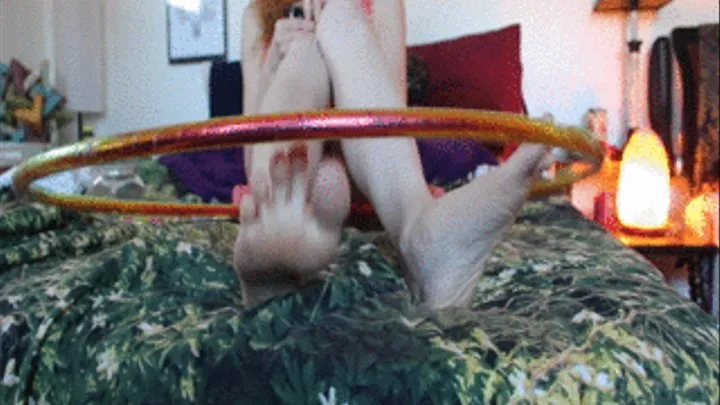 Smoke, feet, hoop, strip, cum