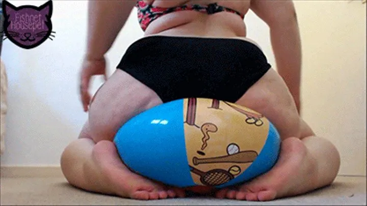 Bikini Beach Ball Babe