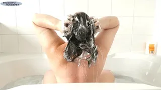 Hair Washing In The Bath