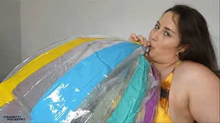 BBW Big Beach Ball Blow and Bounce