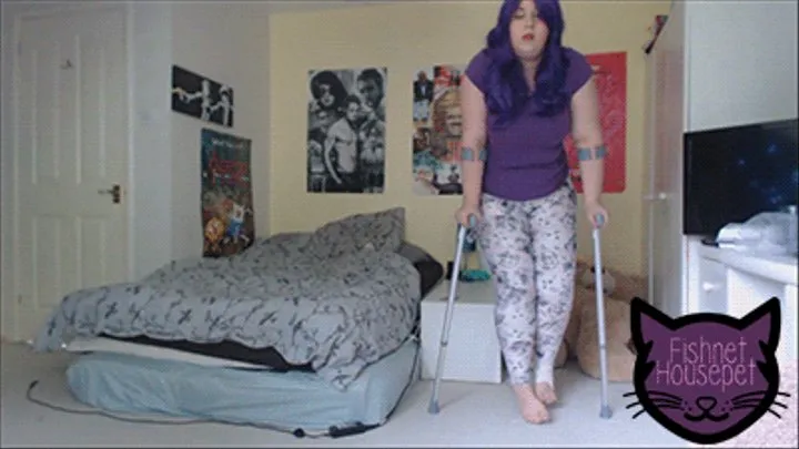 Purple Crutch Cutie