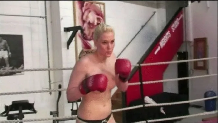 BD27 Topless boxing beatdown