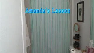 Amanda's Lesson