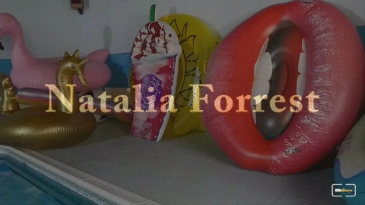 Natalia Forrest Trades Clothes For Inflatables