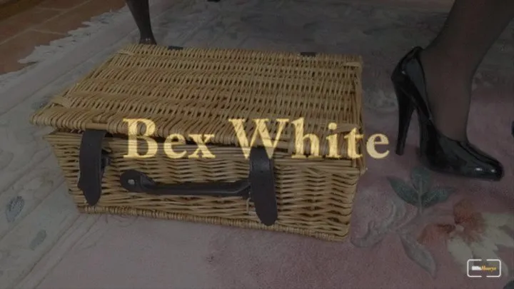 Bex White Stripped For Shopping