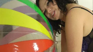 Anna Joy Beach Ball Fetish Part 2