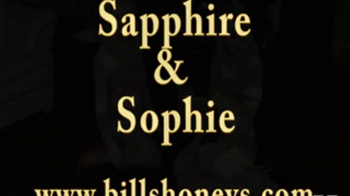 Sophie & Sapphire Give And Receive At Xmas