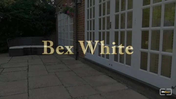 Bex White Locked Out And Stripped