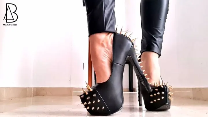 Worship my spiked heels