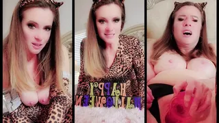 Happy Halloween 2023 Leopard Nikki Dildo Suck Fuck JOI