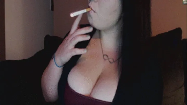 Seductive Smoking Tease