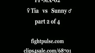 Tia vs Sunny - part 2 of 4 - medium quality