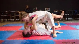 Diana demonstrates Judo techniques ( MP4 video)