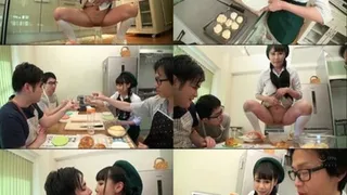 Eating, Baking While Showing Pussy! - Full version - NEO-651