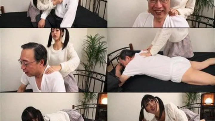 Vibrant Masseuse Worships an Old Man! - Part 2