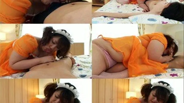 Fat Housemaid Gives Man A Massage as well as A Blowjob! - Part 3 (Faster Download)