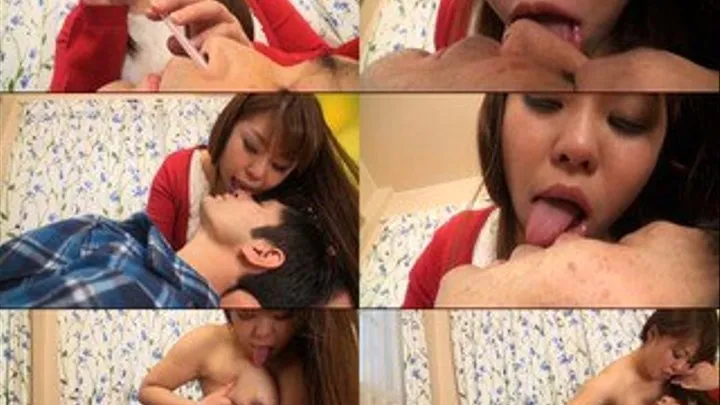 Face Licking a Head on her Lap! - Part 2 (Faster Download)