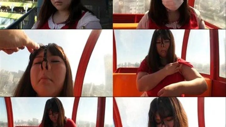 Kiyomi Rides a Cable Car and Displays Her Real Features! - Full version