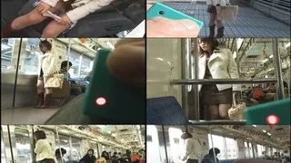 Asian Accidentally Squirts in the Train! - Full version - RRR-004