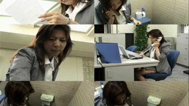 Stressed Office Lady Masturbates and Makes a Huge Mess in Bathroom! - Full version - RRR-001 (Faster Download)