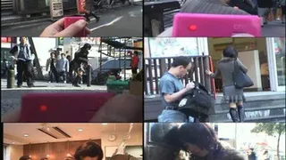 Woman Pleasured in Public With Vibrator! - Part 1 - RRR-004