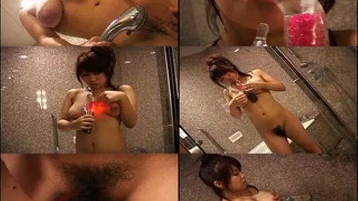 Busty Woman Masturbates Using Shower and Dildo! - Part 1 - DNY-018 (Faster Download)