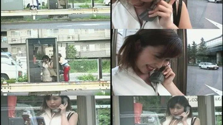 Phone Sex in Public Booth! - Part 1 - DGS-008